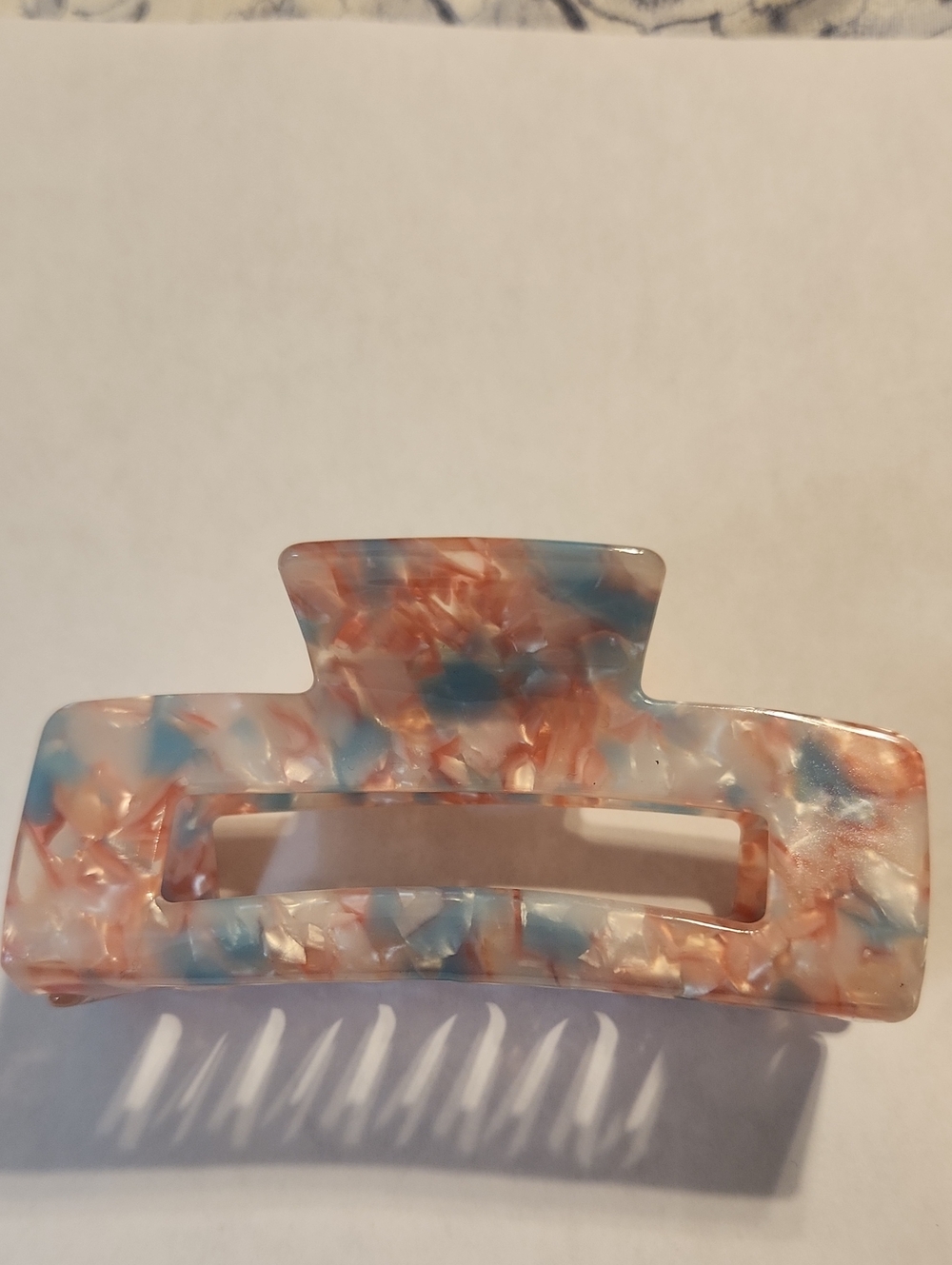 NWOT Acetate Hair Clip 4 inches